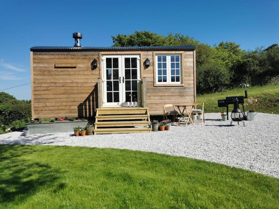 Elvan Farm Shepherd'S Hut Villa เอ็กซิเตอร์ ภายนอก รูปภาพ